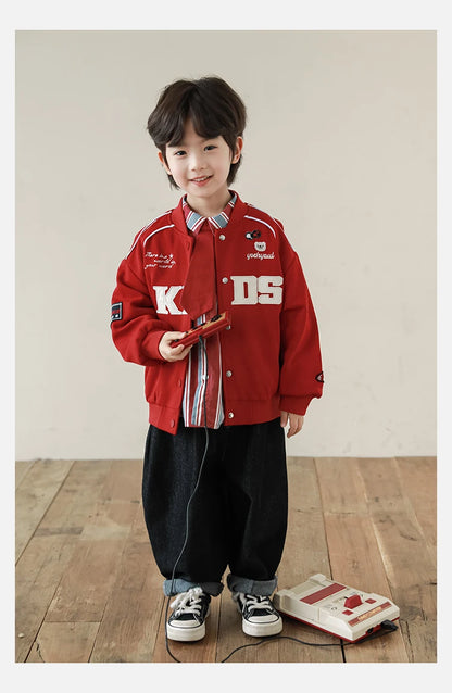 Children Baseball Jacket - TOTSBY