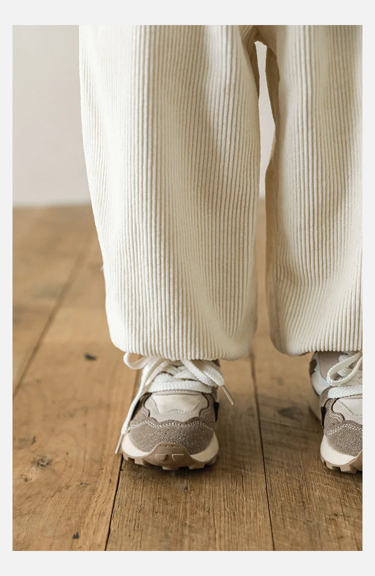 Loose Corduroy Pants - TOTSBY