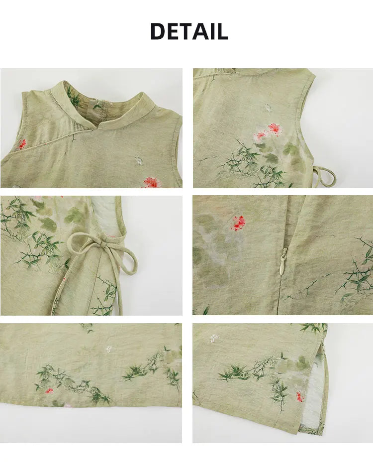 Tang Dynasty Style Floral Top - TOTSBY