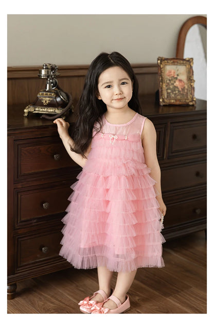 Whimsical Airy Frills Dress - TOTSBY