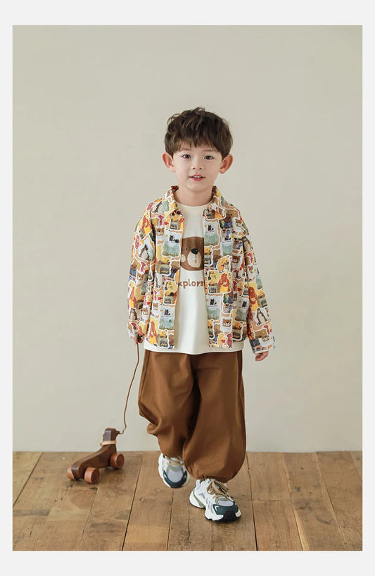 Bear Collection Outfit For Boys - TOTSBY TOTSBY