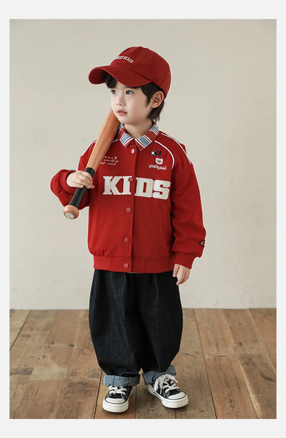 Children Baseball Jacket - TOTSBY