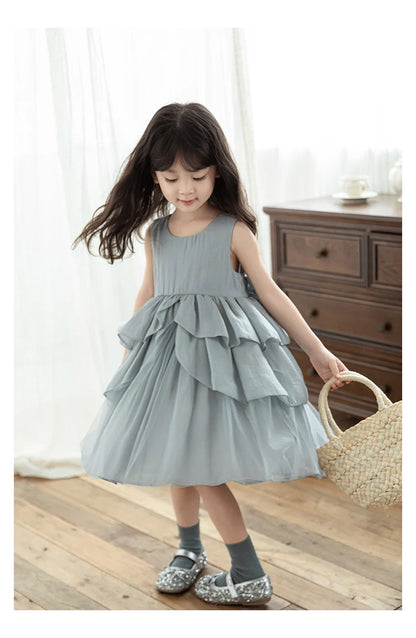 Princess Tiered Ruffled Dress - TOTSBY