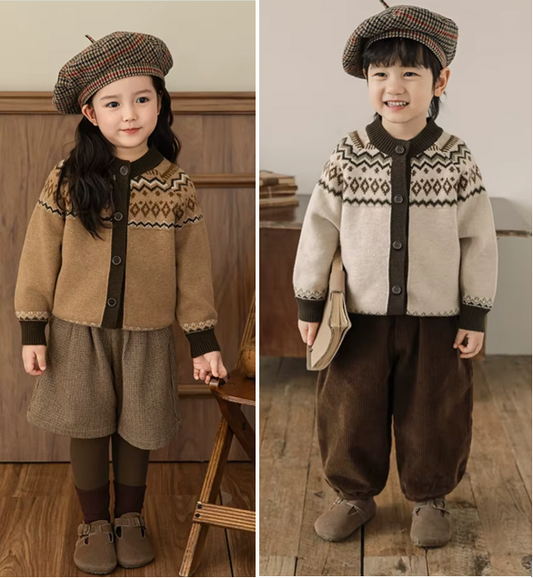 Children Knitted Cardigan - TOTSBY TOTSBY